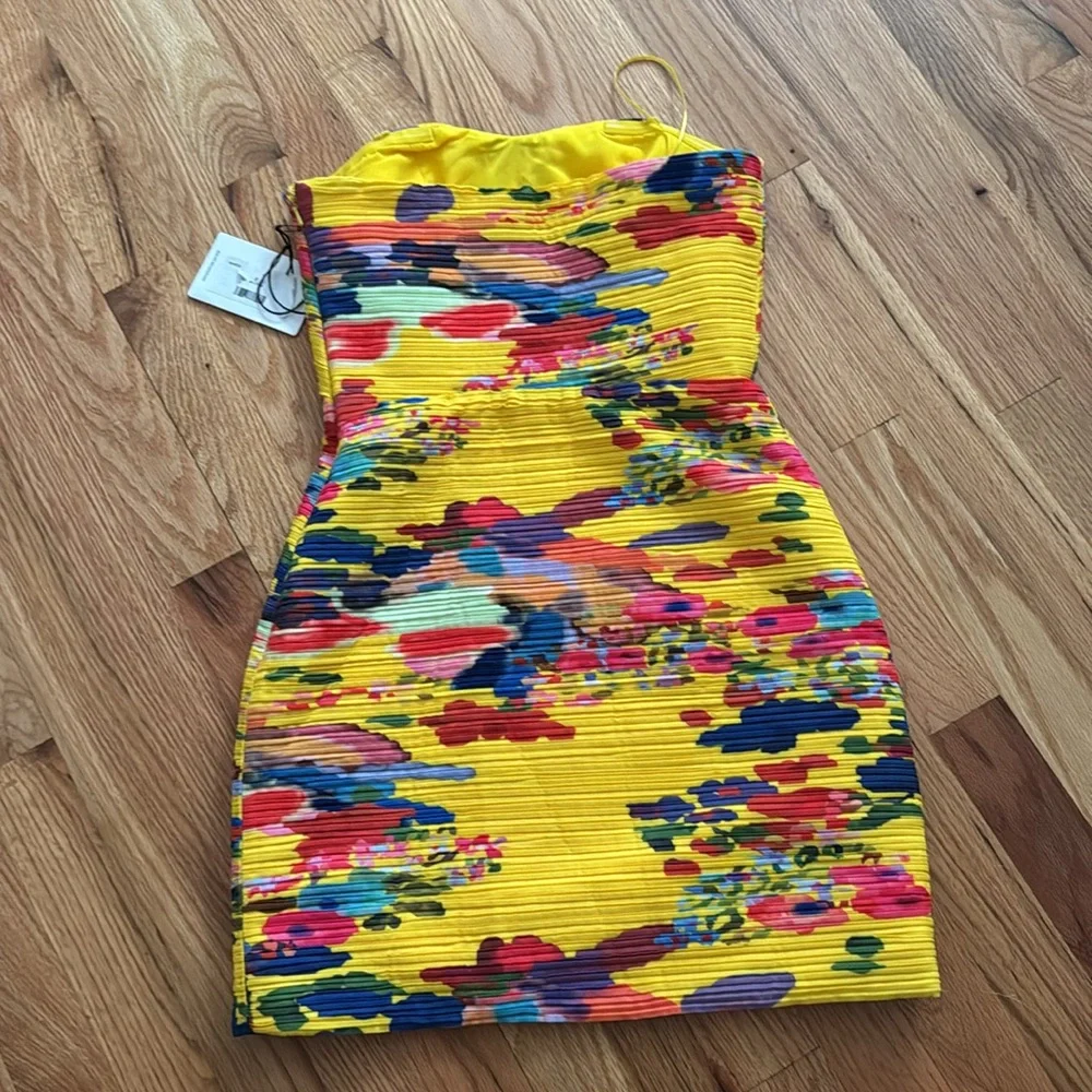 Amur Jana Mini Strapless dress NWT - Picture 7 of 8